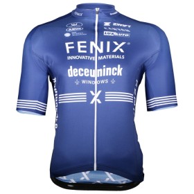 Cykeltrøje 2024 Fenix-Deceuninck Blå